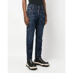 Jeans Skater Lavado Oscuro Limpio