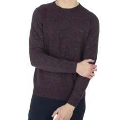 Jersey Burdeos con bordado icónico de Bassotto