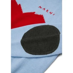 Jersey con cuello redondo y parches en las mangas