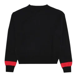 Jersey de algodón negro con logo N 21