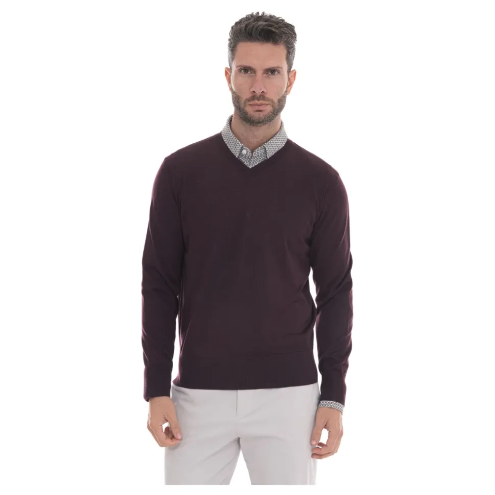 Jersey de cuello en V