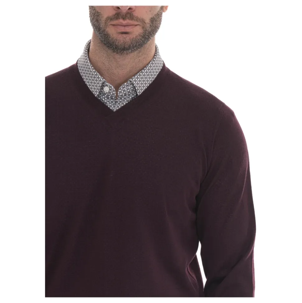 Jersey de cuello en V