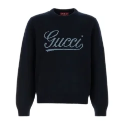 Jersey de lana con cuello redondo