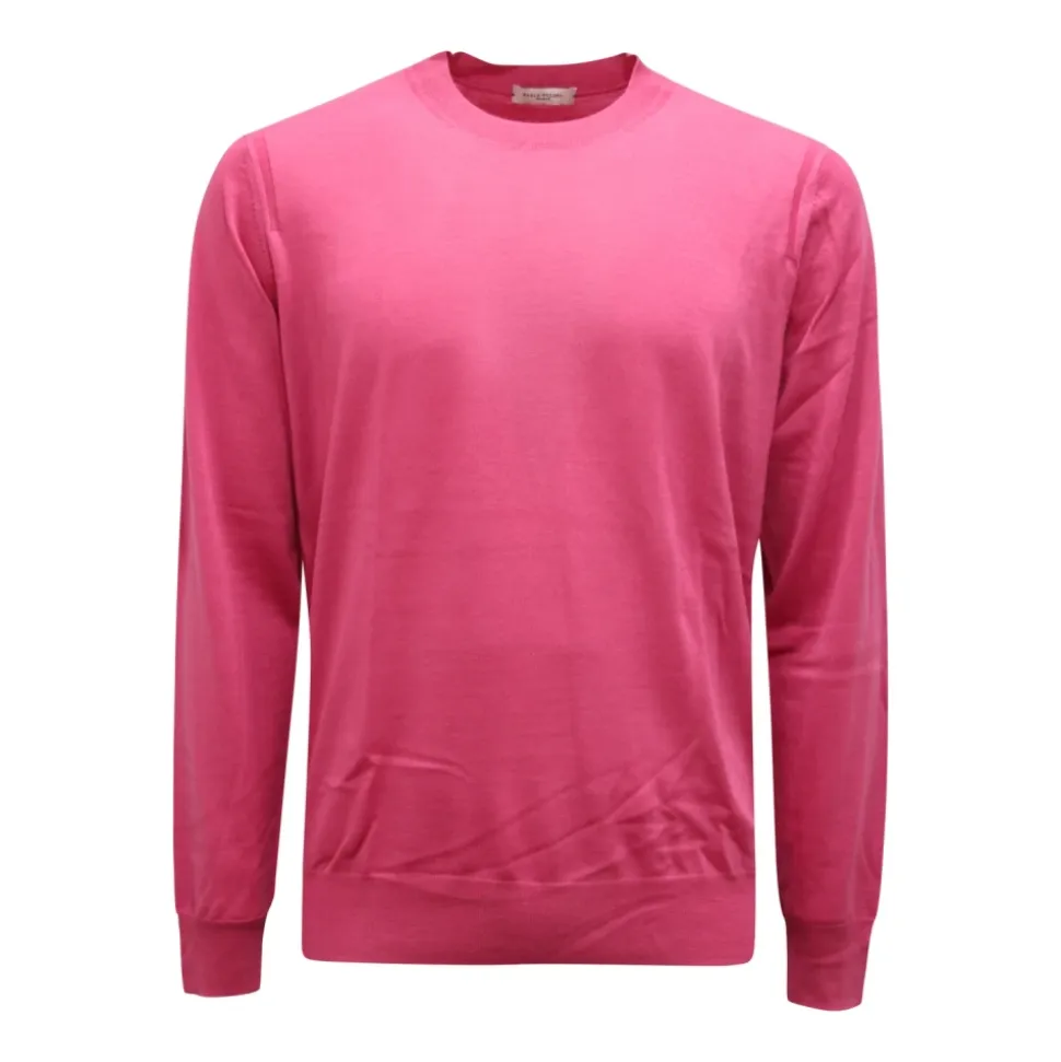 Jersey de lana con cuello redondo