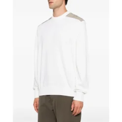 Jersey de Lana Merino con Cuello Redondo