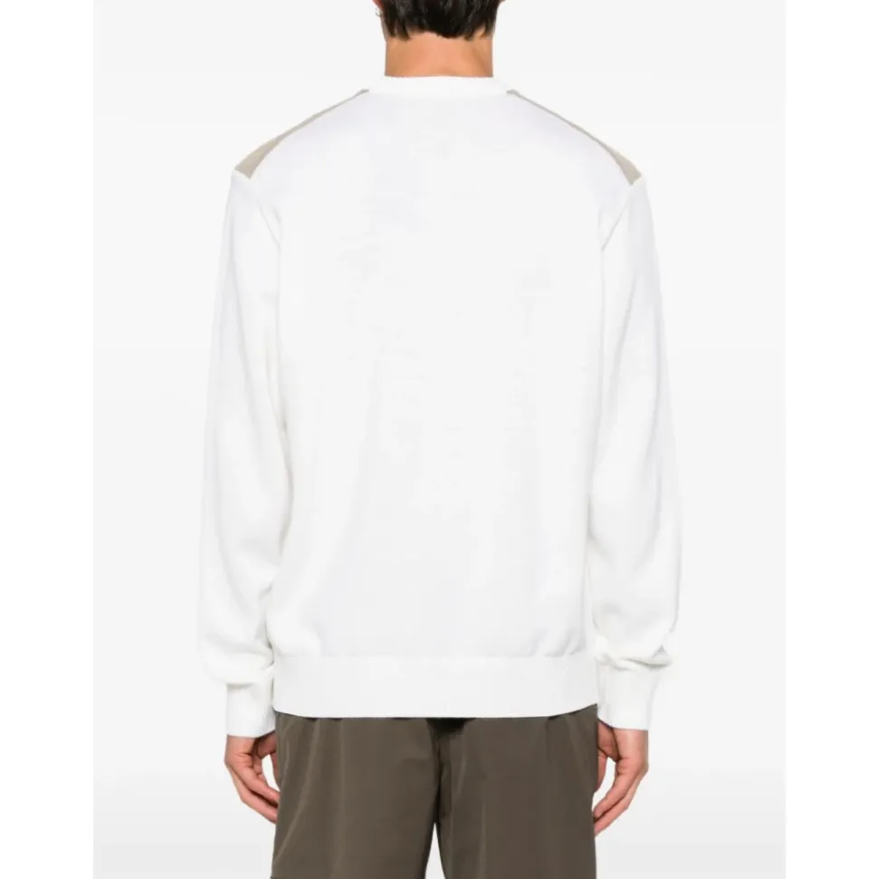 Jersey de Lana Merino con Cuello Redondo