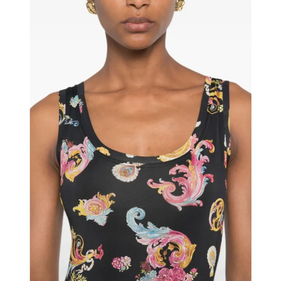 Jersey Fluido Print Dress