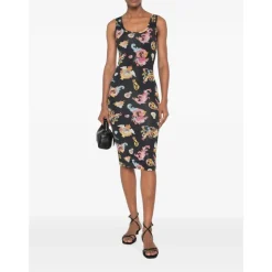 Jersey Fluido Print Dress