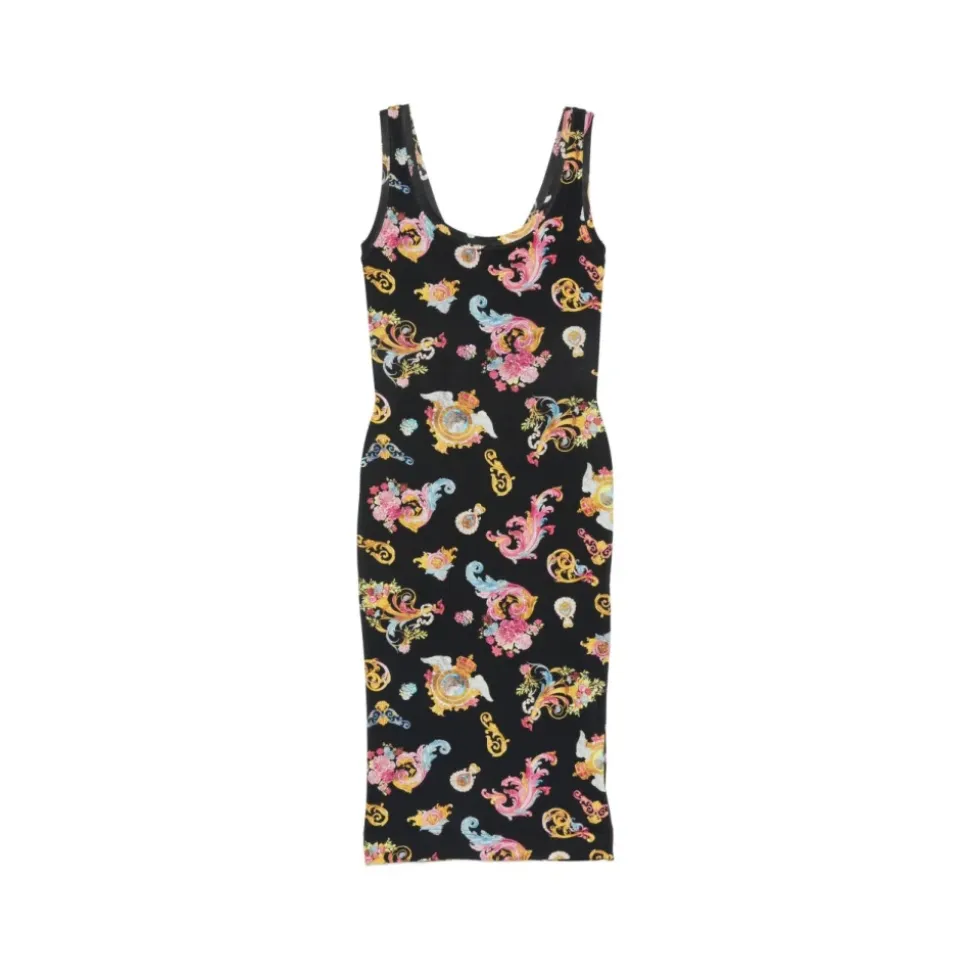 Jersey Fluido Print Dress