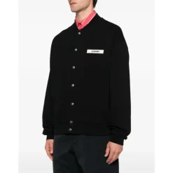 Jersey Negro AW25 Estilo Elegante
