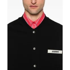 Jersey Negro AW25 Estilo Elegante