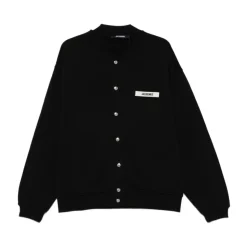 Jersey Negro AW25 Estilo Elegante