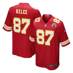 Jersey NFL Chiefs Travis Kelce Rojo