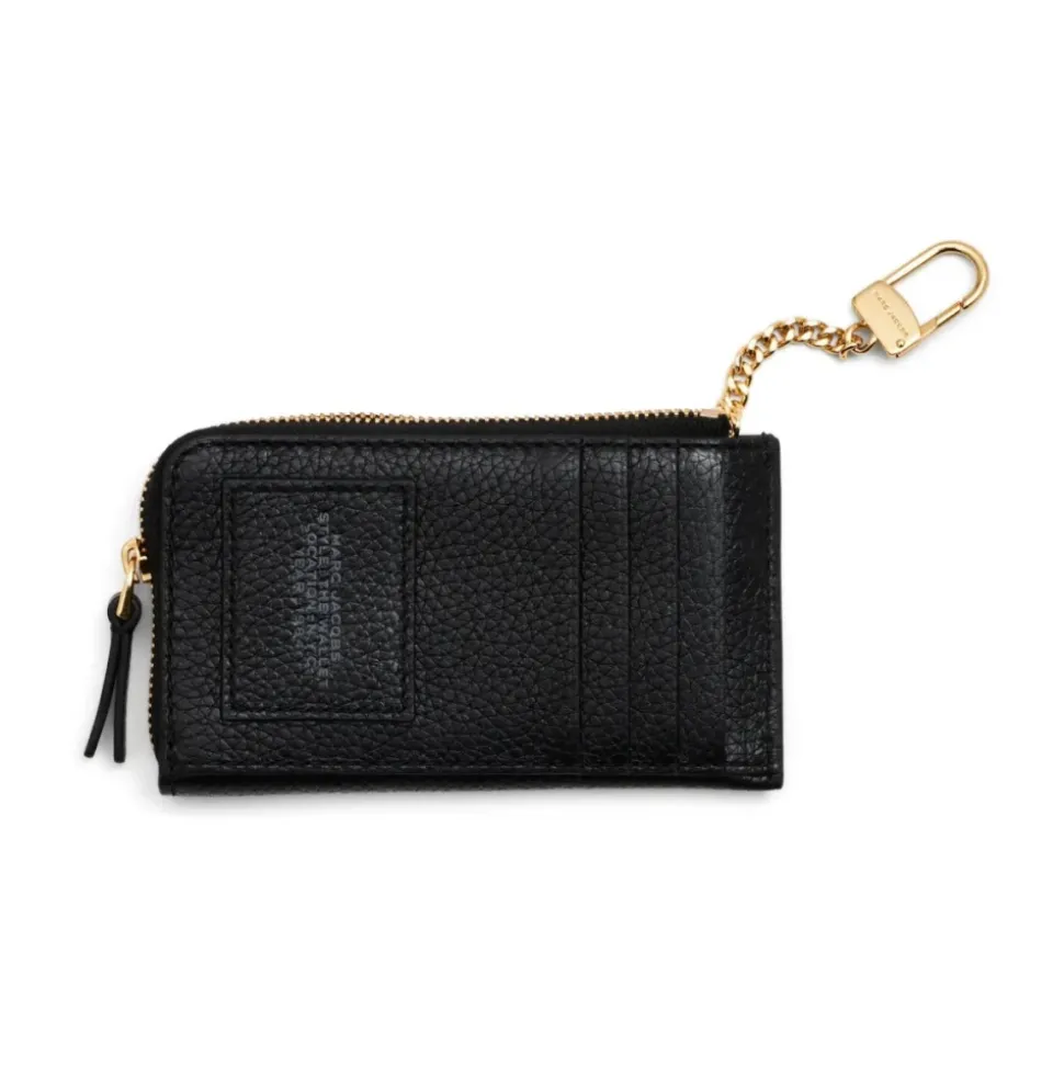 Leather Top Zip Multi Wallet