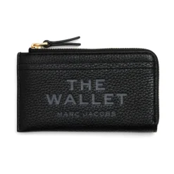 Leather Top Zip Multi Wallet