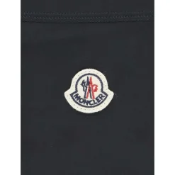 Leggings Azul Niña Cintura Elástica Parche Logo