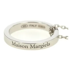 Logo Ring Pendant Necklace