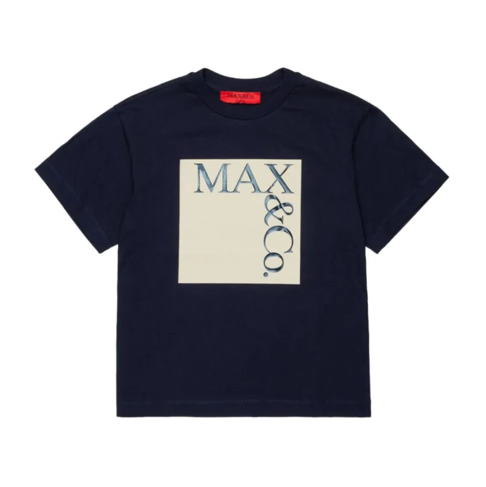 MAX&CO Camisetas y Polos Azul Claro