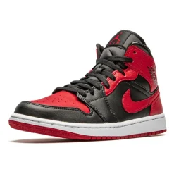Mid Banned Sneaker Negro/Rojo/Blanco
