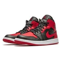 Mid Banned Sneaker Negro/Rojo/Blanco