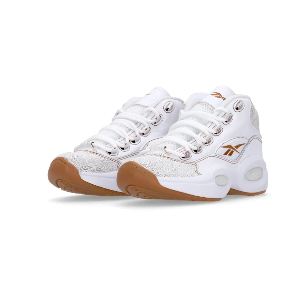 Mid Zapatilla de Baloncesto Blanca Iverson N°3