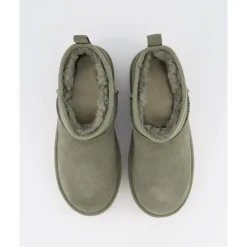 Mini Plataforma Verde Musgo Zapatos Niños