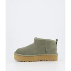 Mini Plataforma Verde Musgo Zapatos Niños