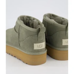 Mini Plataforma Verde Musgo Zapatos Niños