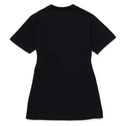 Mini vestido con estampado del logo