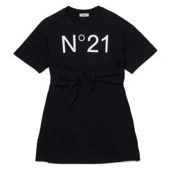 Mini vestido con estampado del logo
