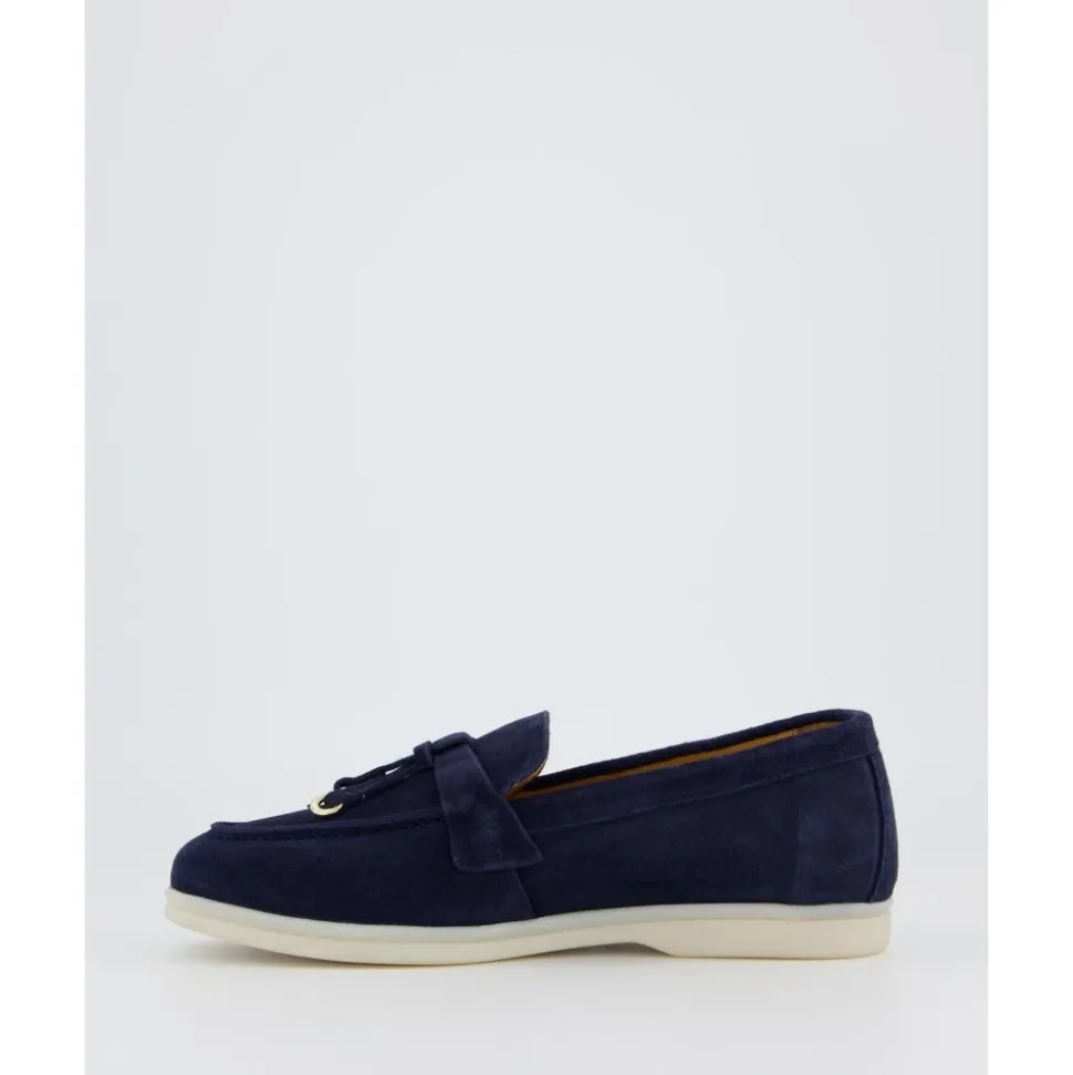 Mocasines Azul Marino Mujer