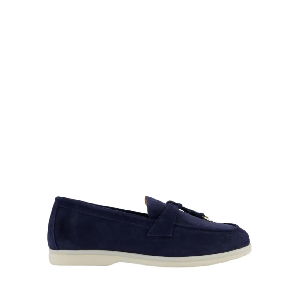 Mocasines Azul Marino Mujer