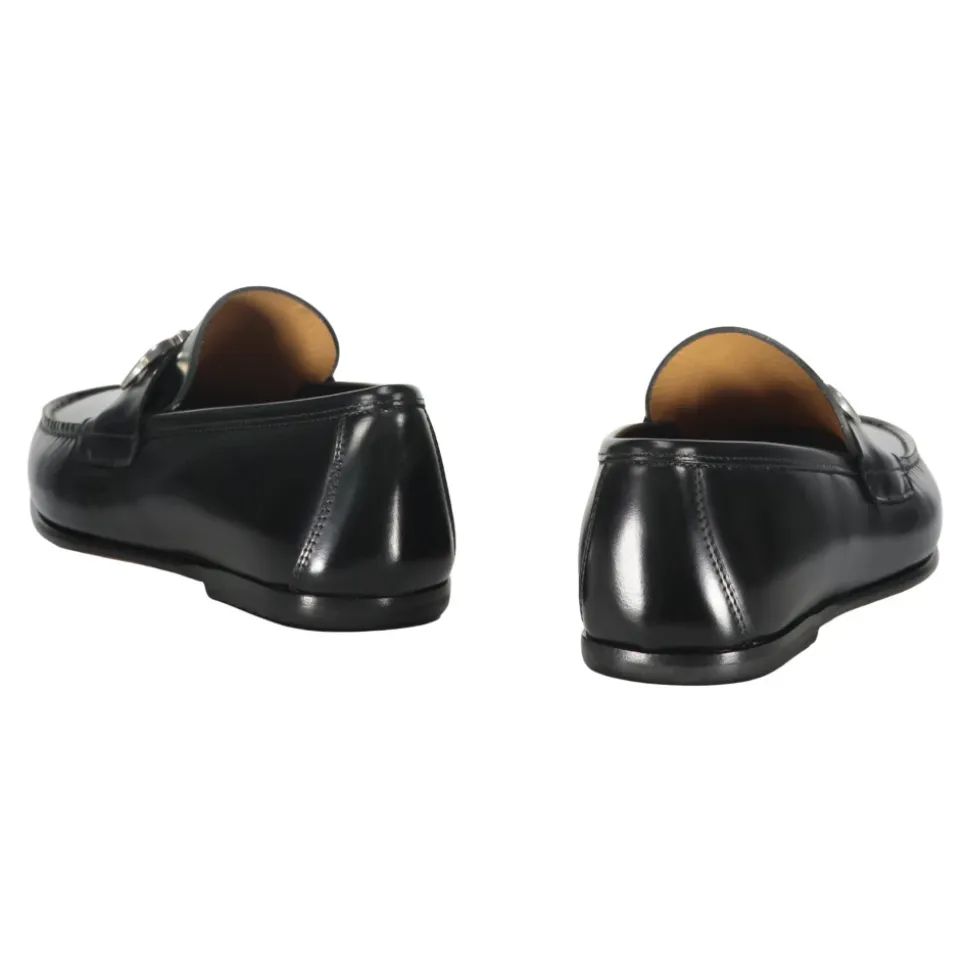 Mocasines clásicos de cuero con detalle Horsebit