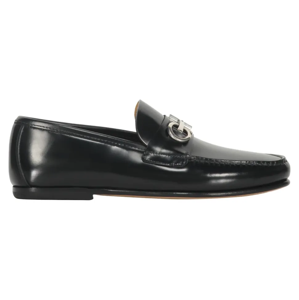 Mocasines clásicos de cuero con detalle Horsebit