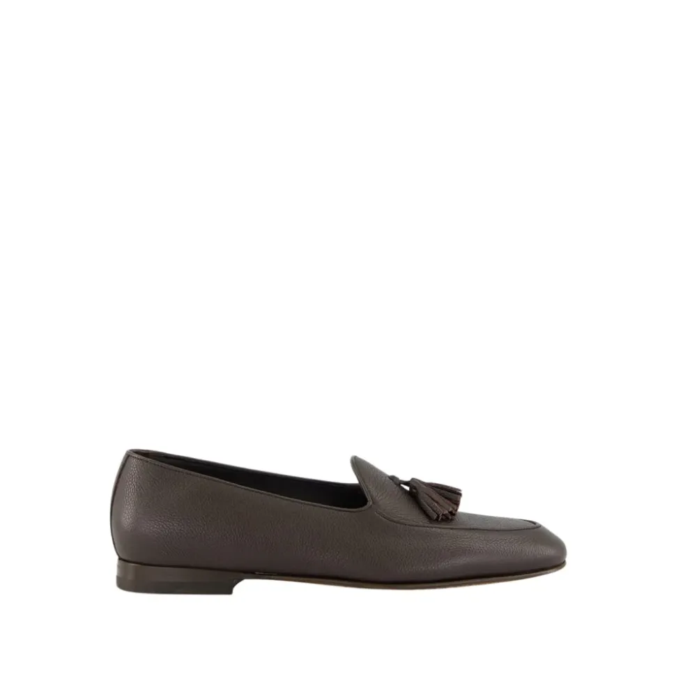 Mocasines con borlas Lennox de cuero