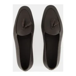 Mocasines con borlas Lennox de cuero