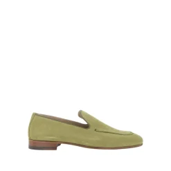 Mocasines de ante caqui