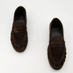 Mocasines de ante diseño elegante