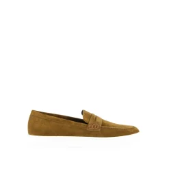 Mocasines de ante marrón
