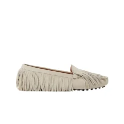 Mocasines de Conducción Maya con Flecos y Detalle Penny