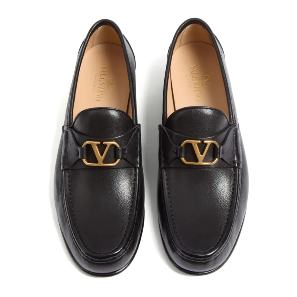 Mocasines de piel VLogo Signature