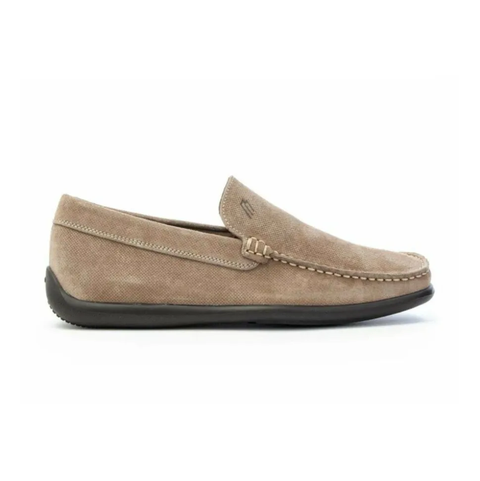 Mocasines intemporales de ante para hombre