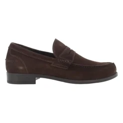Mocasines M18 de cuero nobuck