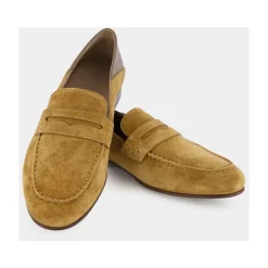 Mocasines Penny de ante marrón