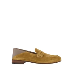 Mocasines Penny de ante marrón