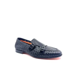 Mocasín de Cuero Tejido