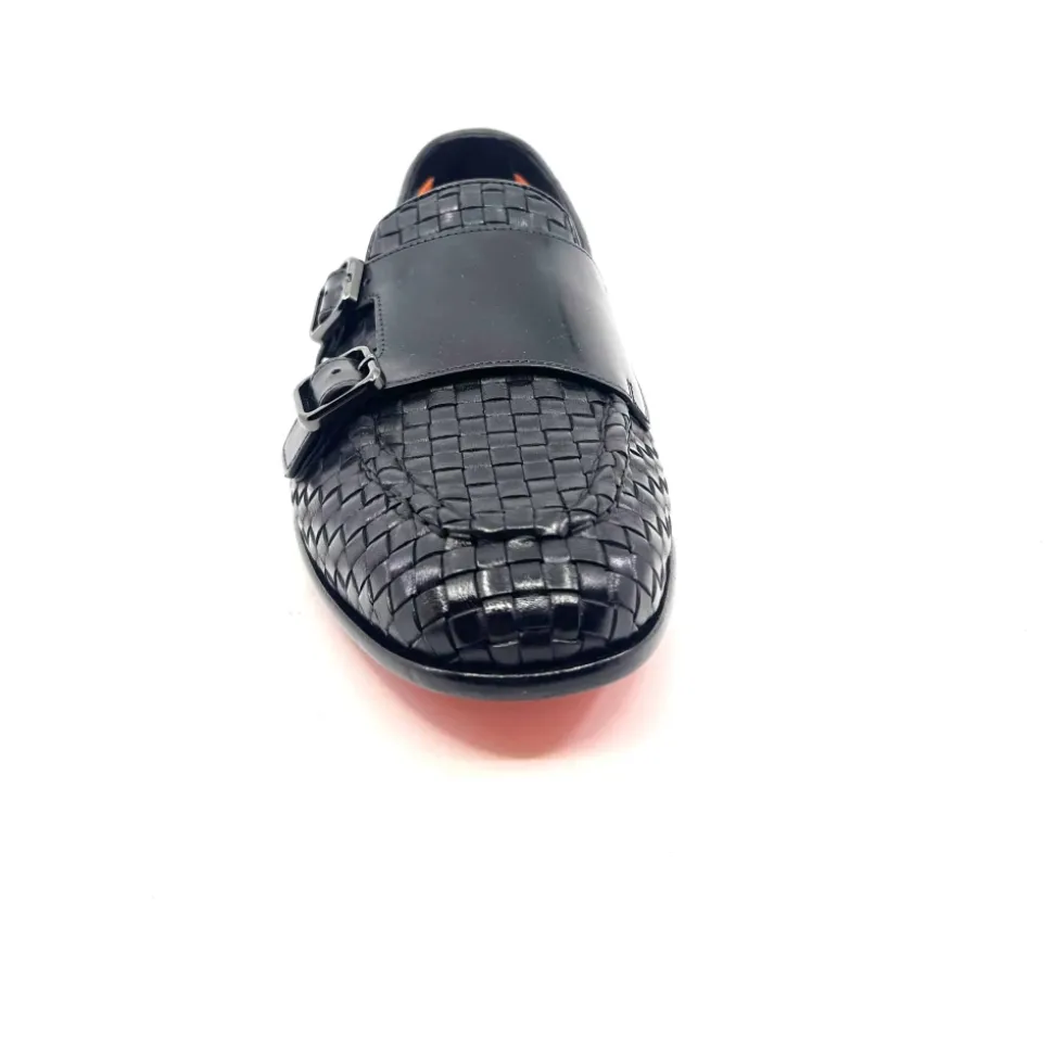 Mocasín de Cuero Tejido