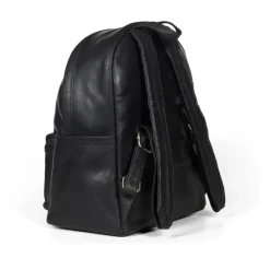Mochila Casual de Cuero Negro