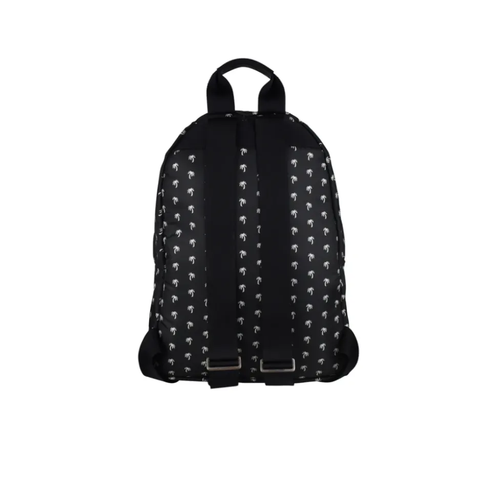 Mochila con estampado integral del logo de palma