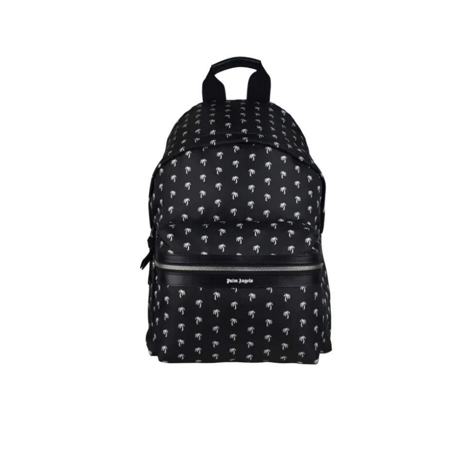 Mochila con estampado integral del logo de palma